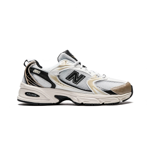 New Balance 530 - White Light Gold Metallic